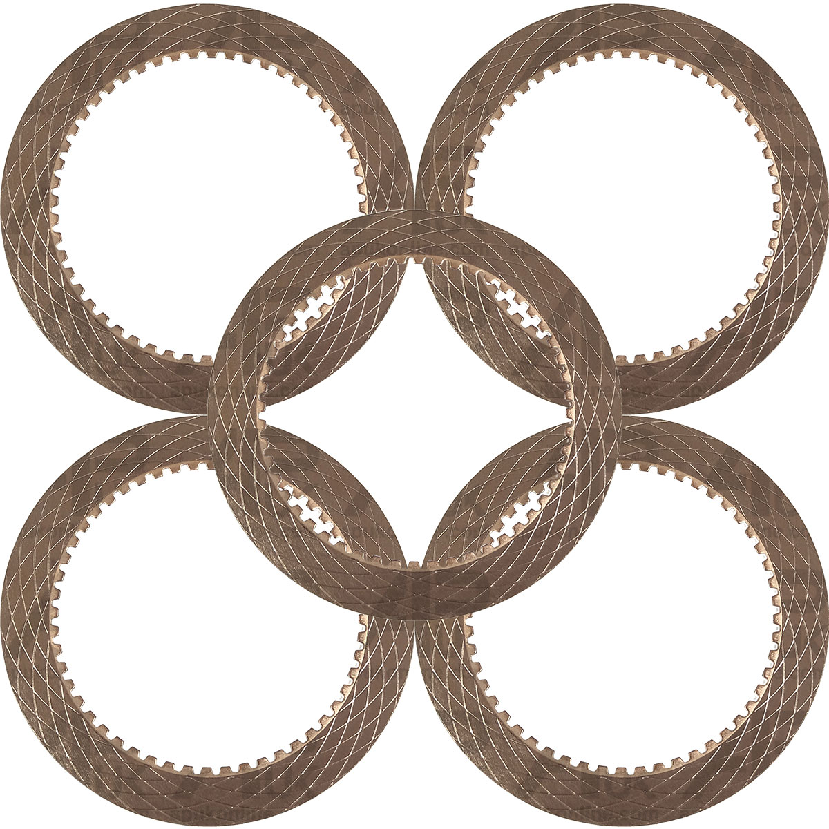 5x PTO Friction Clutch Plate Dual Power for Ford TW20 TW25 TW30 TW35 Tractor