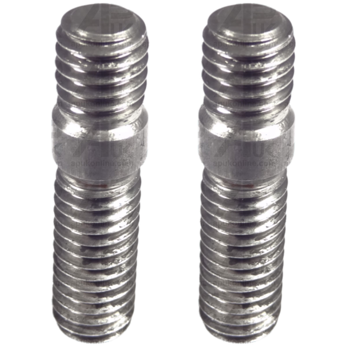 2x Exhaust Manifold Elbow Stud Nut for Case International IH 785 795 XL Tractor