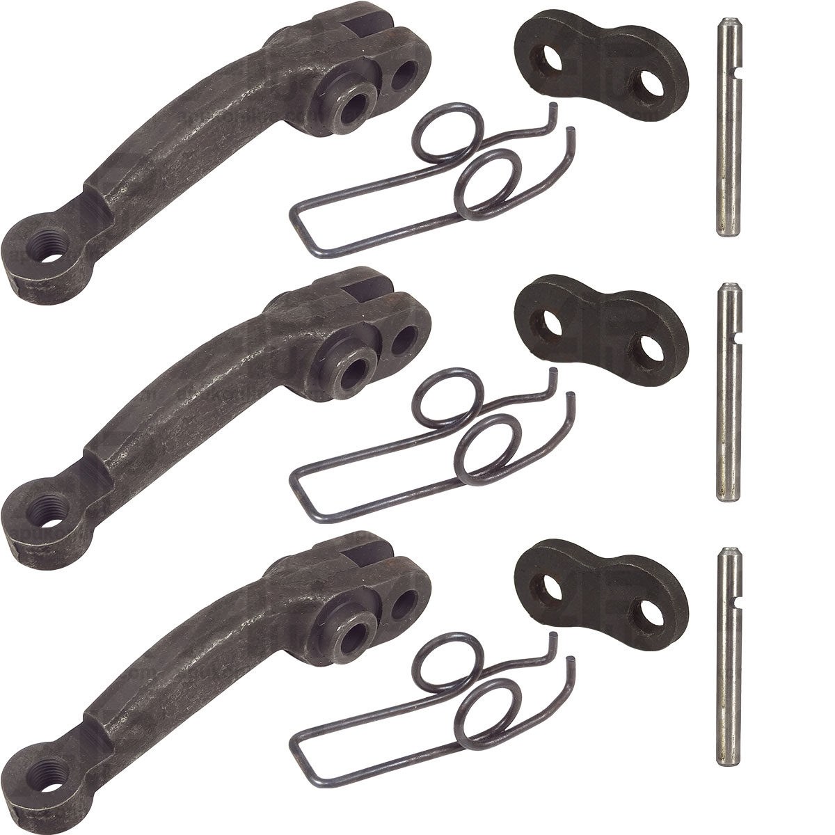 Clutch Finger Spring &amp; Pin Set 12&quot; for Massey Ferguson 35 35X 65 135 148 Tractor