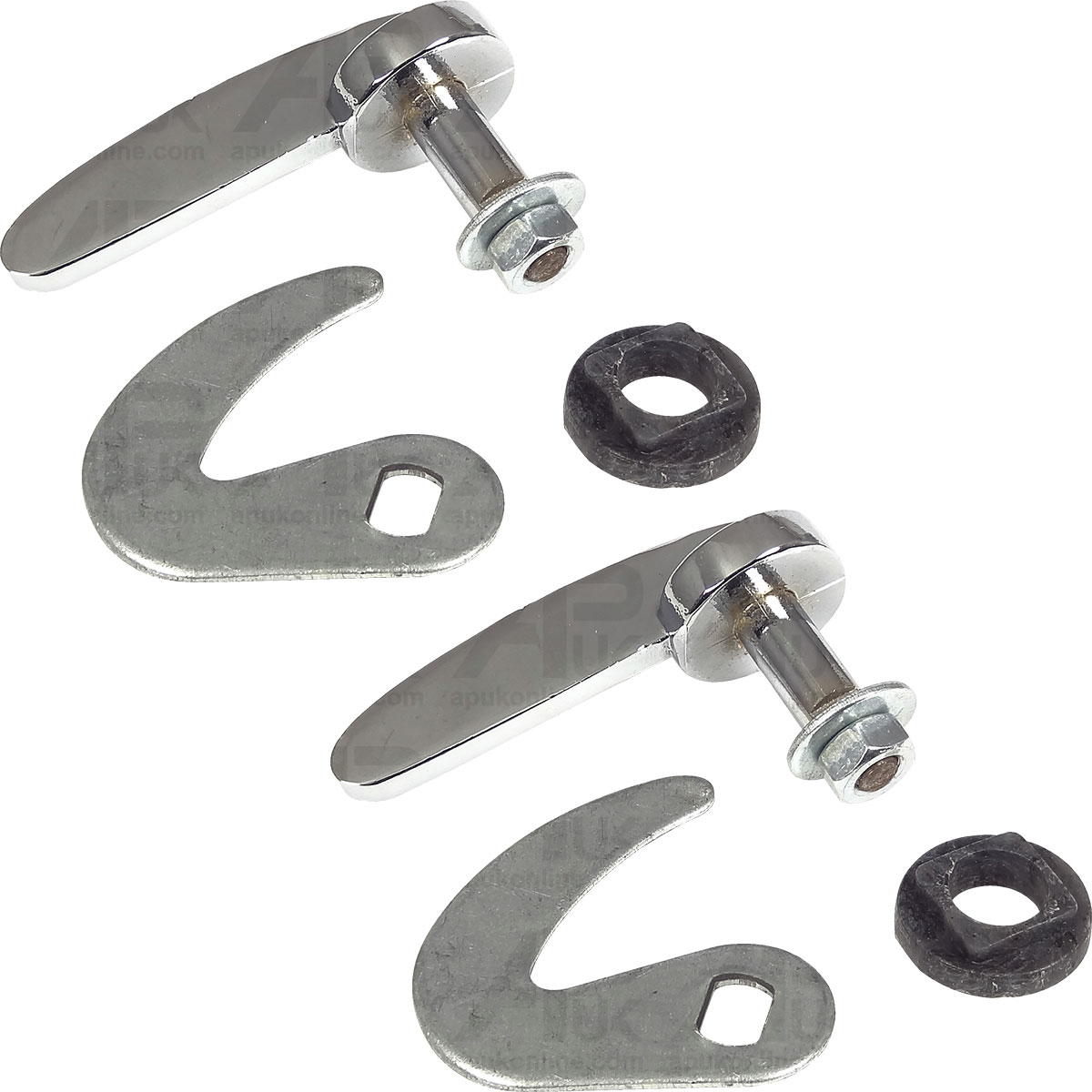 Pair Battery Lid Catch Handle Kit Early Type for Massey Ferguson 152V Tractor