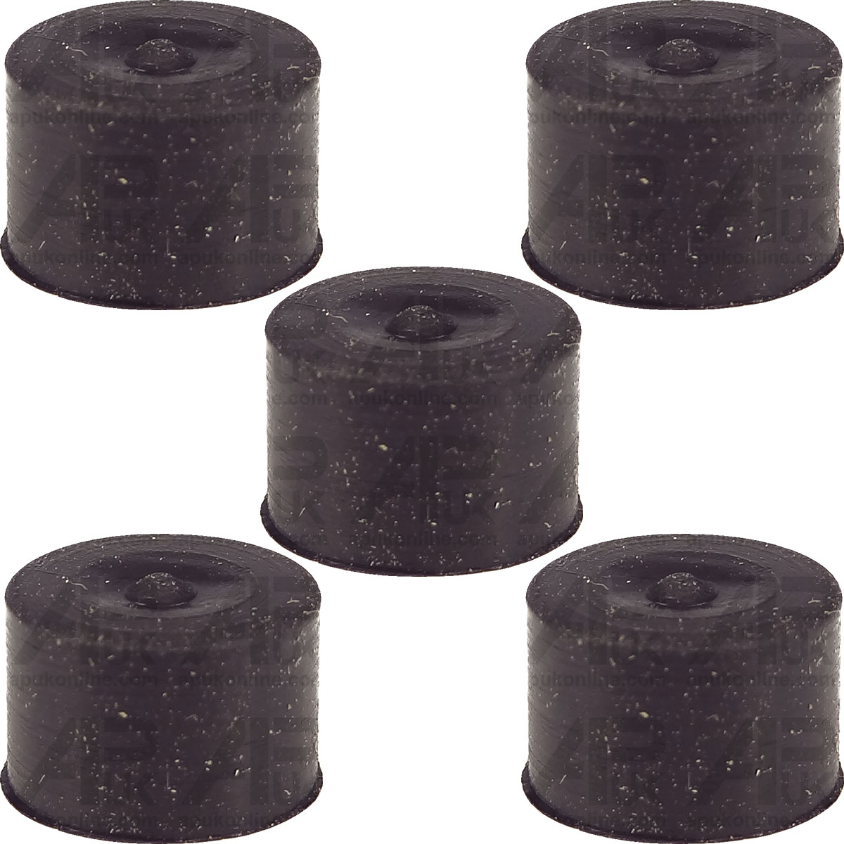 5x Fuel Pipe 3/16&quot; Rubber Olives for Massey Ferguson 364V 393TLX 394TA Tractor