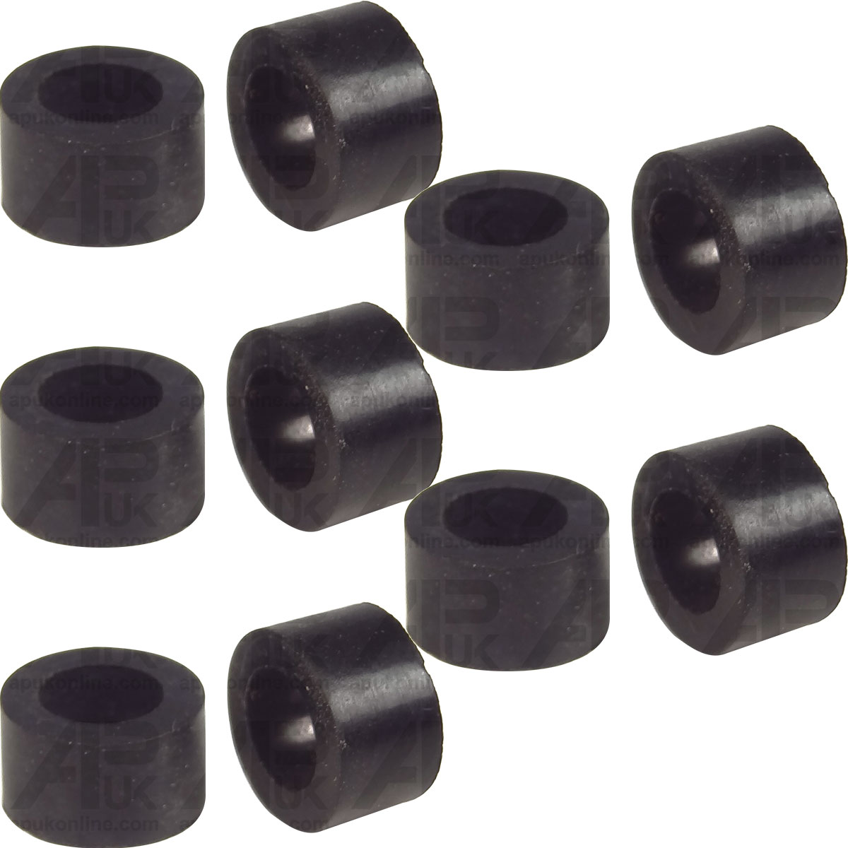 10x Fuel Pipe 1/4&quot; Rubber Olives for Massey Ferguson 294 298 333 340 342 Tractor