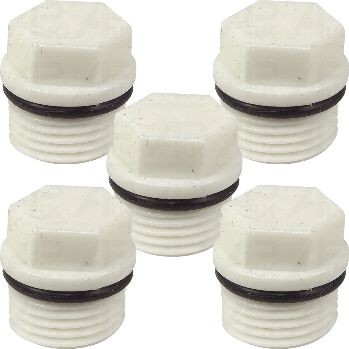 5x Drain Plug for Blue Plastic Bowl Automatic Refill Drinker Drinking Trough