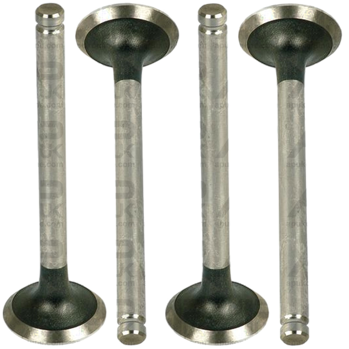 4x Exhaust Valve Standard 45 Degree for Volvo 2200 2204 2250 2254 T500 Tractor