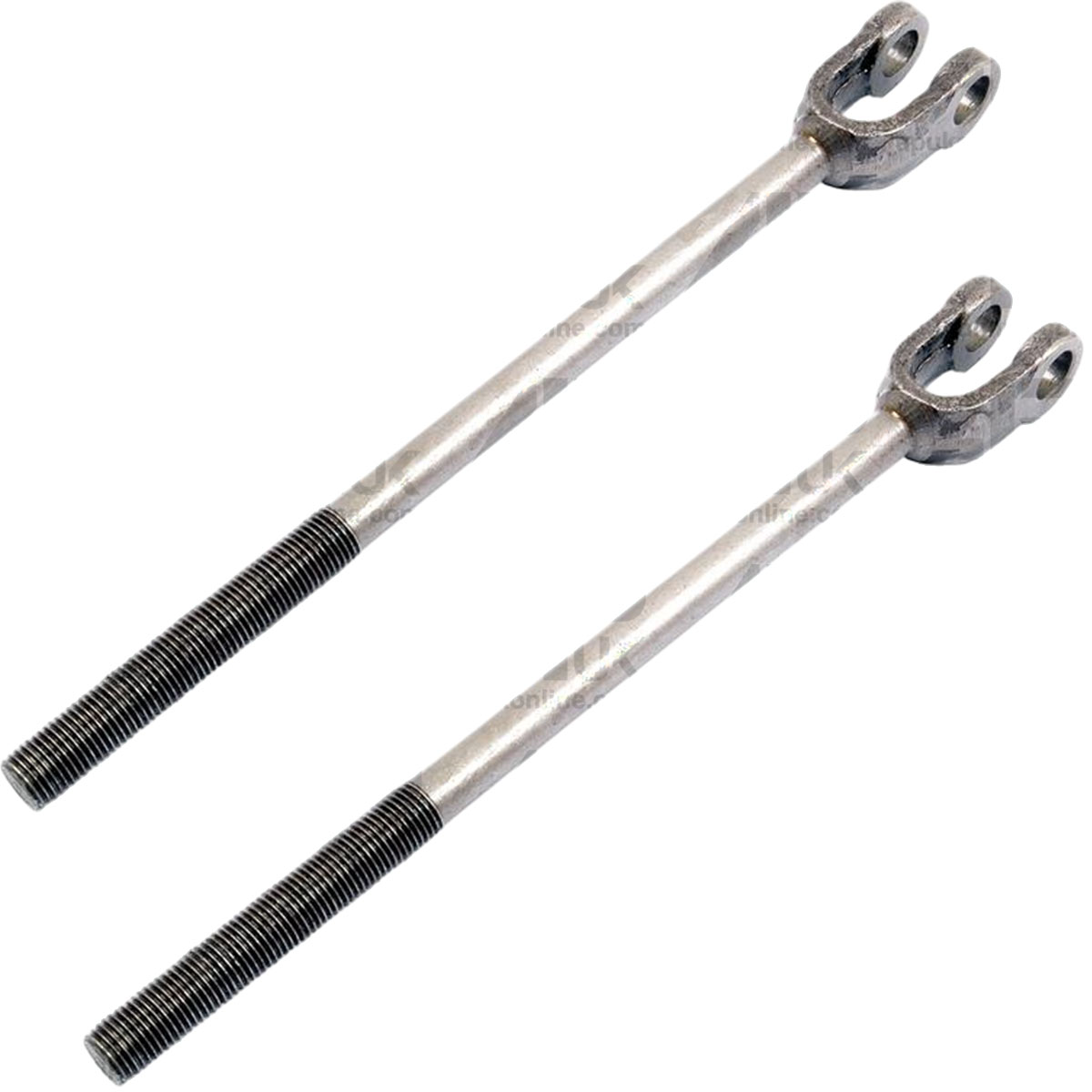 2x Foot Brake Rod for Ford 3910 4100 4110 4610 7100 7200 230A 231 2100 Tractor