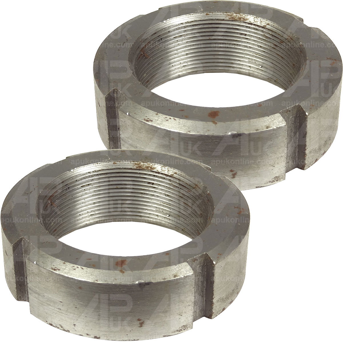 2x Pinion Shaft Lock Nuts M44 X 1.25 for Massey Ferguson 165 168 245 265 Tractor