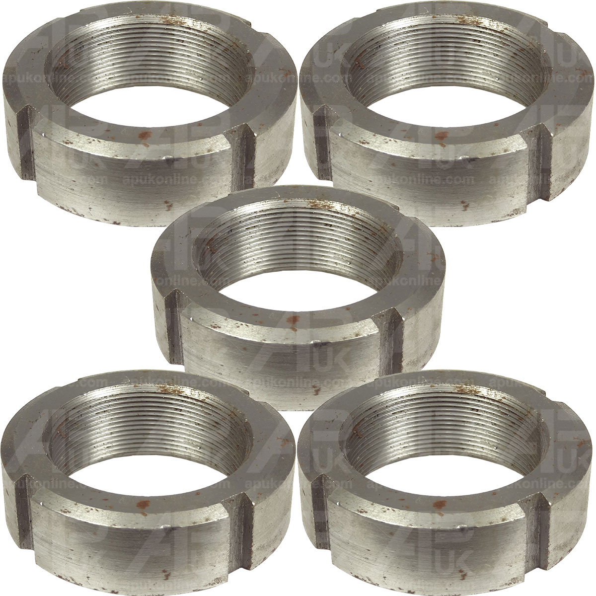 5x Pinion Shaft Lock Nuts M44 X 1.25 for Massey Ferguson 165 168 245 265 Tractor