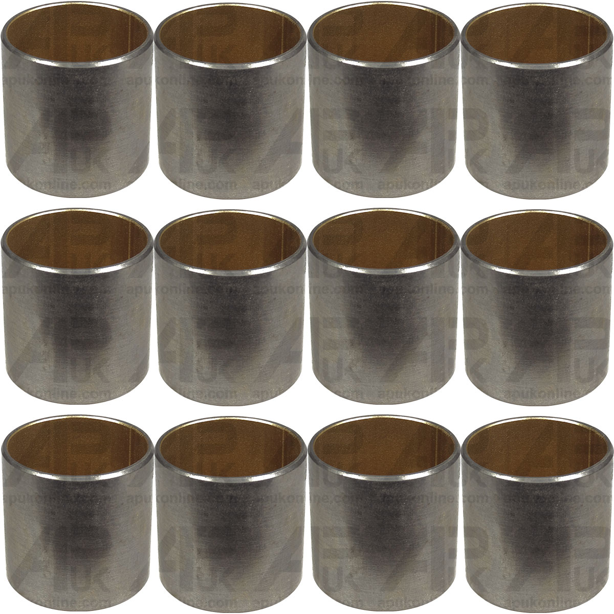 12x Conrod Small End Bushes for Ford 4130 4400 4410 4500 5340 5500 8200 Tractor