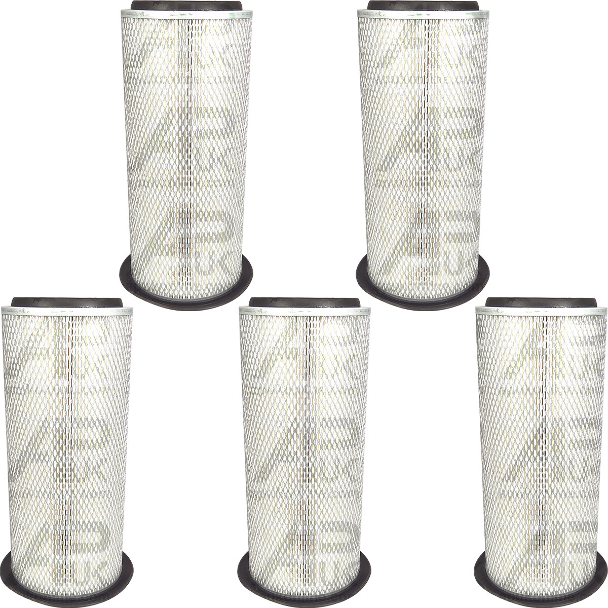 5x Outer Engine Air Filters for County 764 774 944 964 974 1164 1184 Tractor