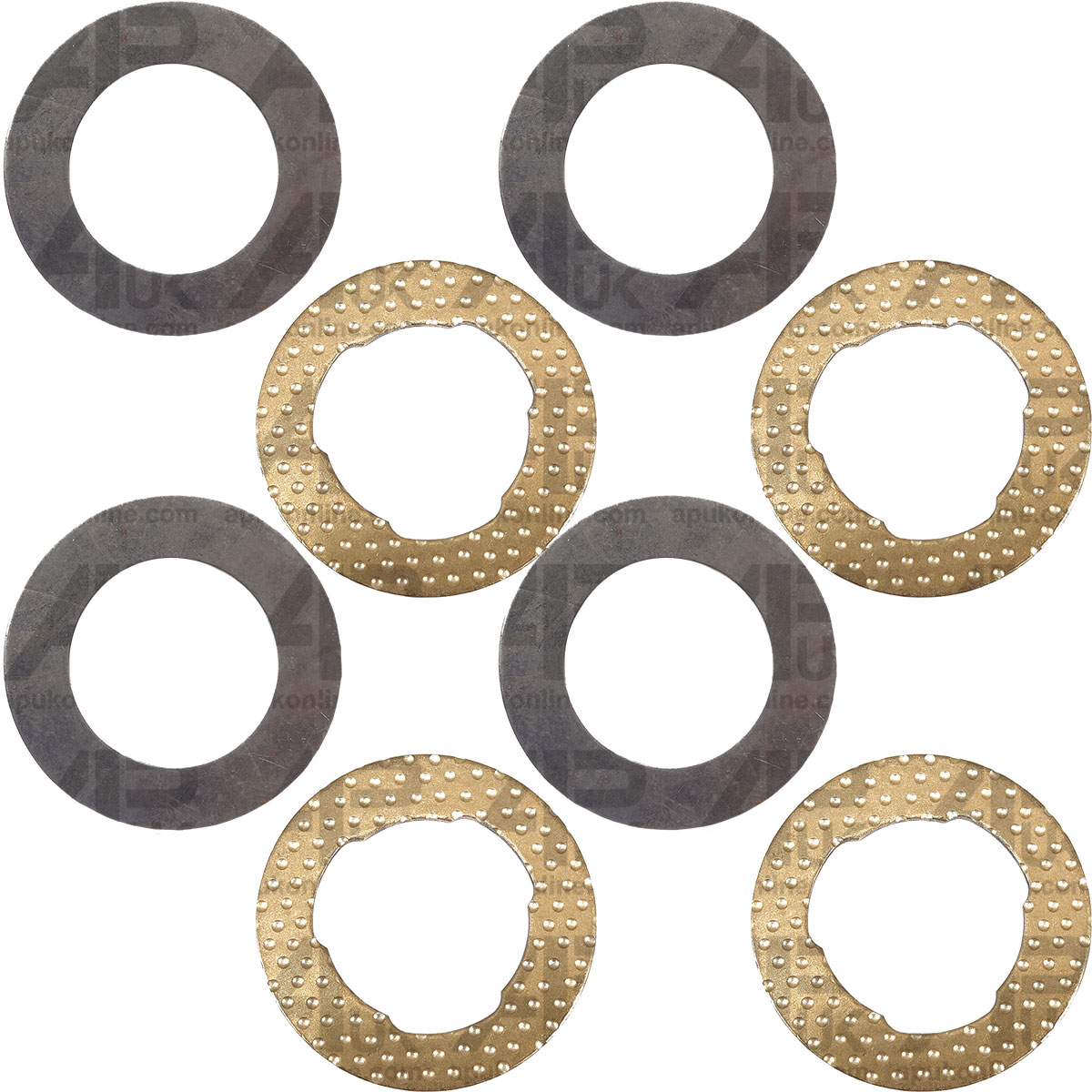 4x Spindle Thrust Washer Kits for Massey Ferguson 165 168 265 5455 5460 Tractor