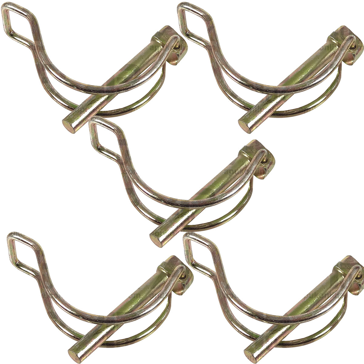 5x PTO Linch Pins 6 x 60mm for Case IH Massey Ferguson Ford Fordson Tractor