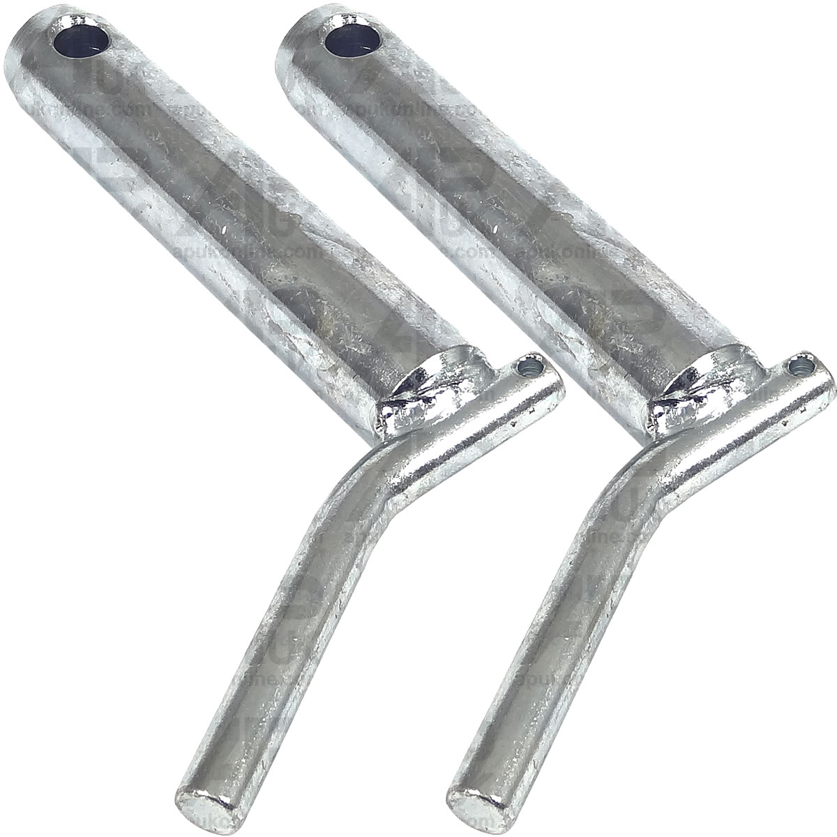 2x Cat 2 Lower Link Pins Double Shear for John Deere Tractor Combine Harvester