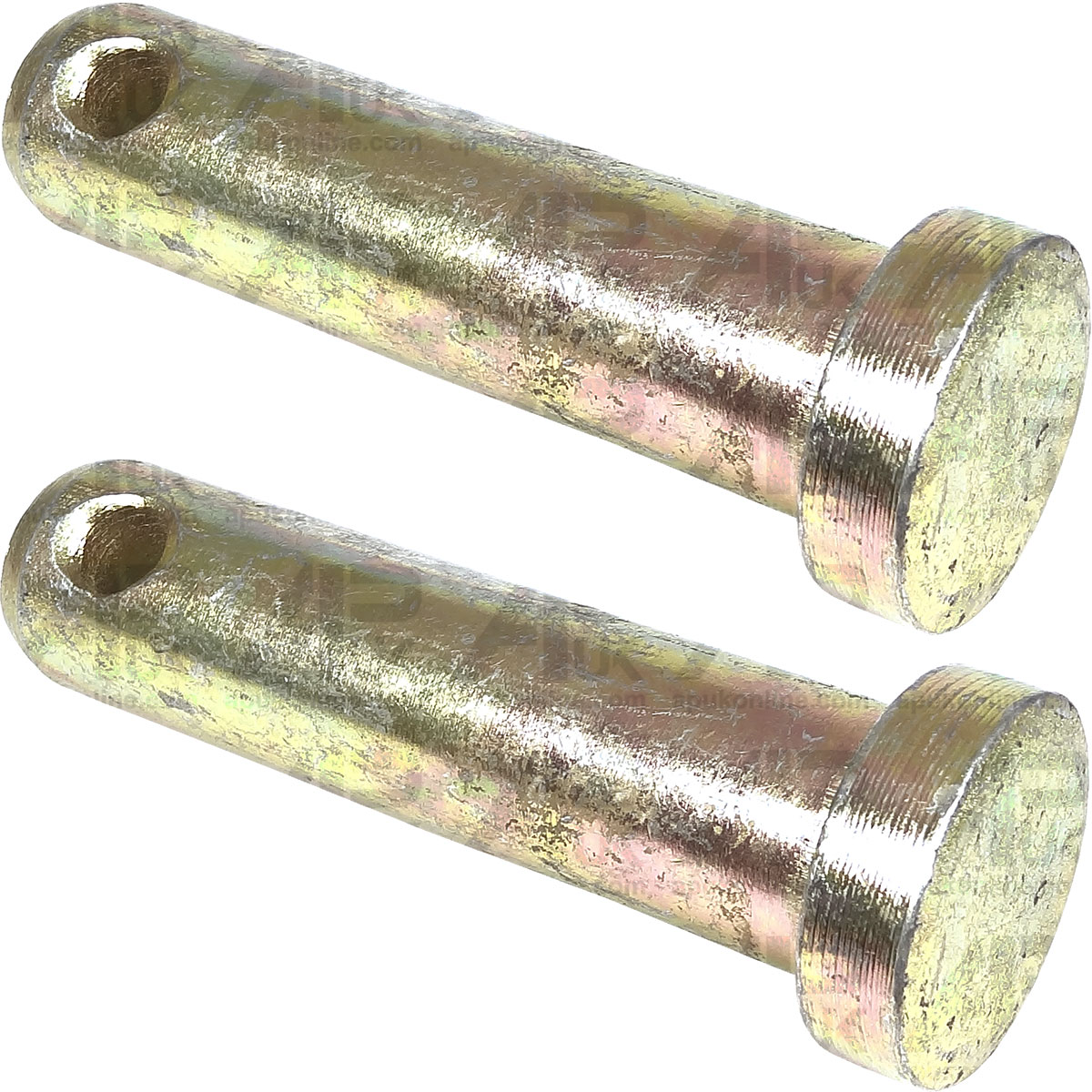 2x Category 2 Standard Top Link Pins 80mm for Fordson Power Super Major Tractor
