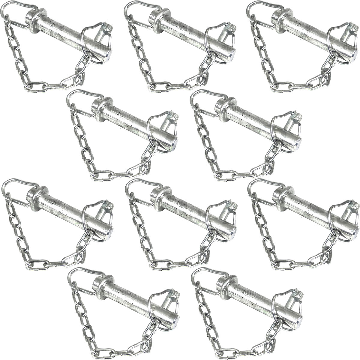 10 Cat 1 Top Link Pin w/ Linch Pin 19 x 112mm for Massey Ferguson 35 35X Tractor