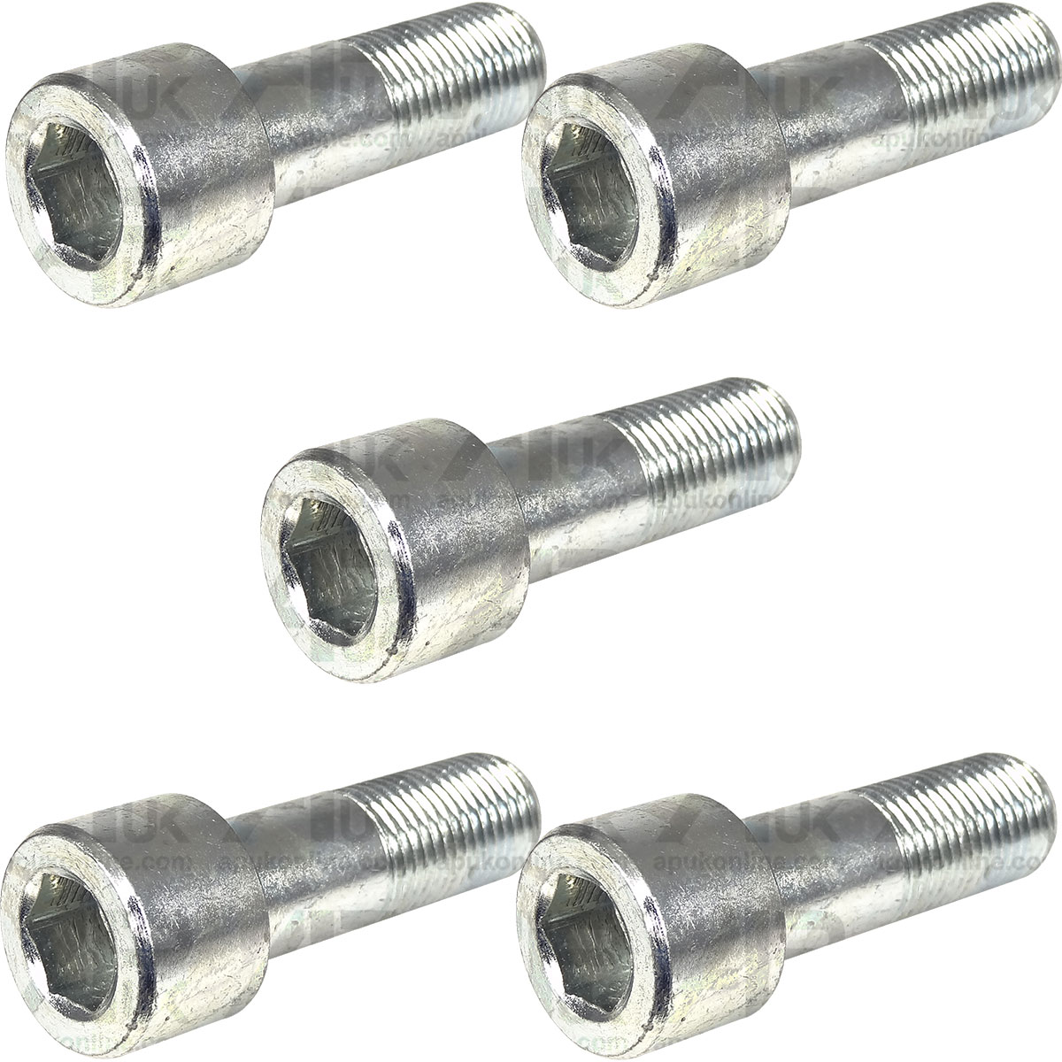 5x Setscrew Bolts 1/2 x 1 3/8&quot; UNF for John Deere Tractor Combine Harvester