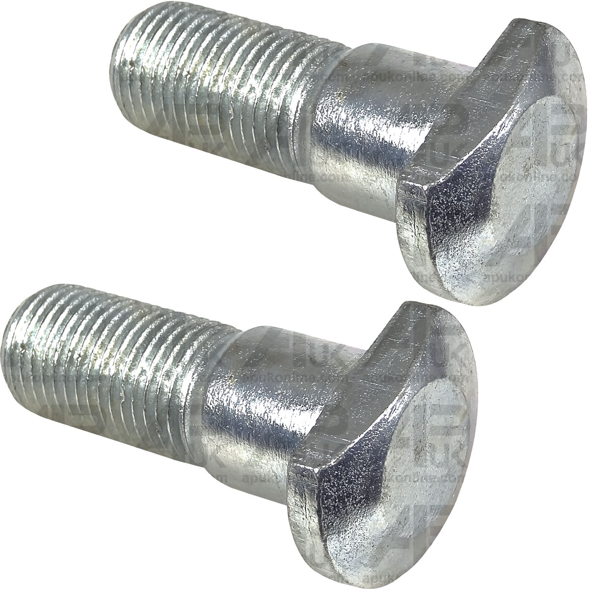 2x Front Wheel Bolt Stud for Ford 4200 5100 5200 600 601 700 701 800 801 Tractor