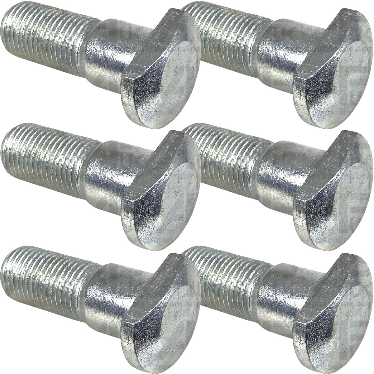 6x Front Wheel Bolt Studs for Ford 2310 3110 3310 4100 4110 5110 7100 Tractor