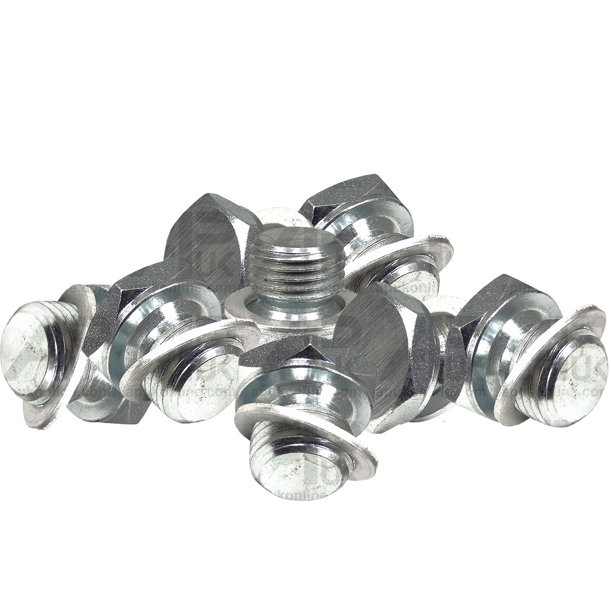 25x Blanking Plugs &amp; Washers 1/2&quot; UNF for Case International IH Fordson Tractor