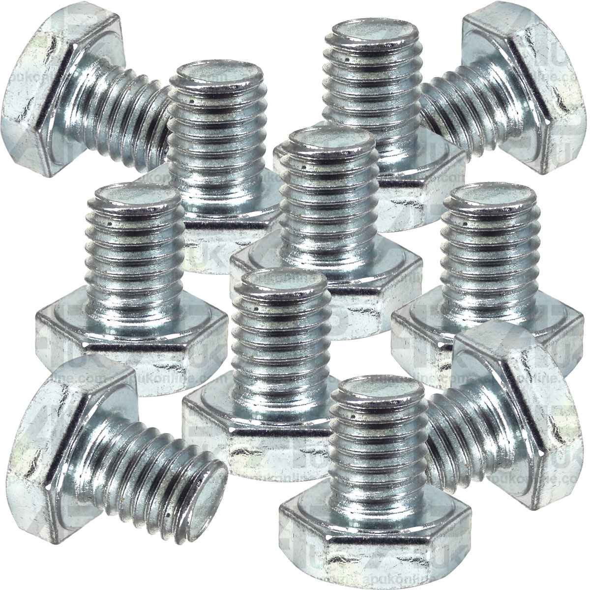 25x Setscrew M10 x 12mm Metric Bolt for Case IH David Brown John Deere Tractor