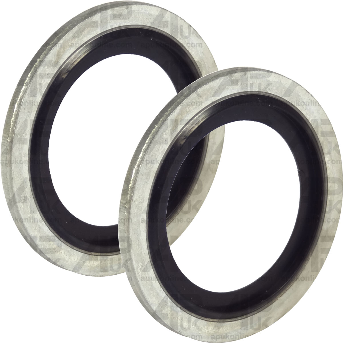 2x Self Centering Centring Bonded Seal 22mm for Massey Ferguson Case IH Tractor