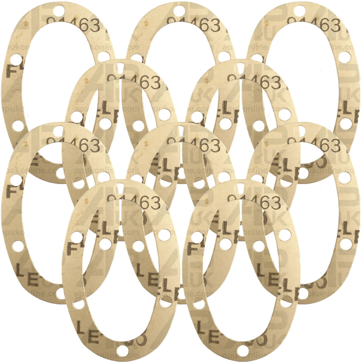 10x Sump Strainer Side Cover Gasket for Massey Ferguson 35 35X 135 4 Cyl Tractor