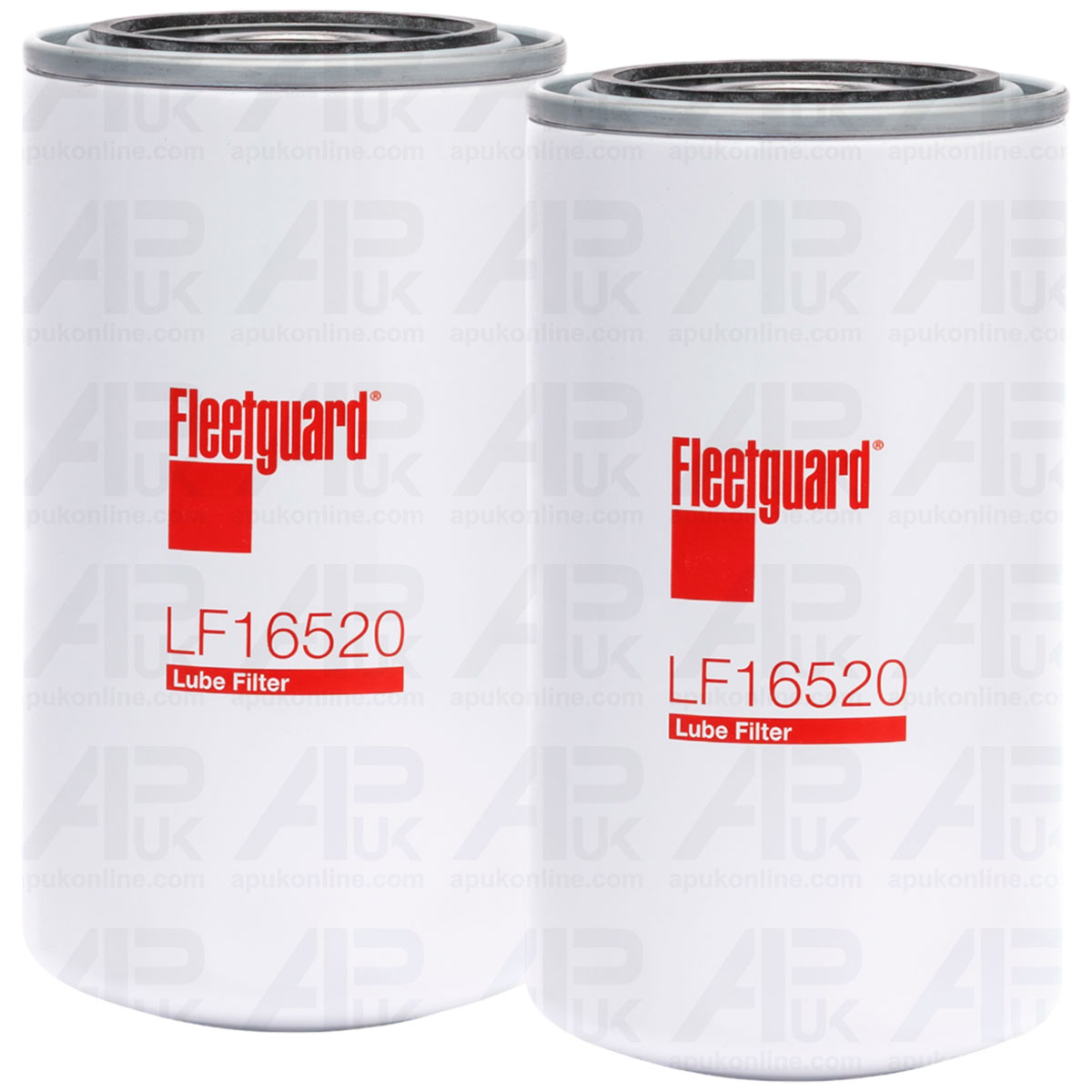 2x Fleetguard Engine Oil Filter LF16520 for Landini 220 230 Powermaster Tractor