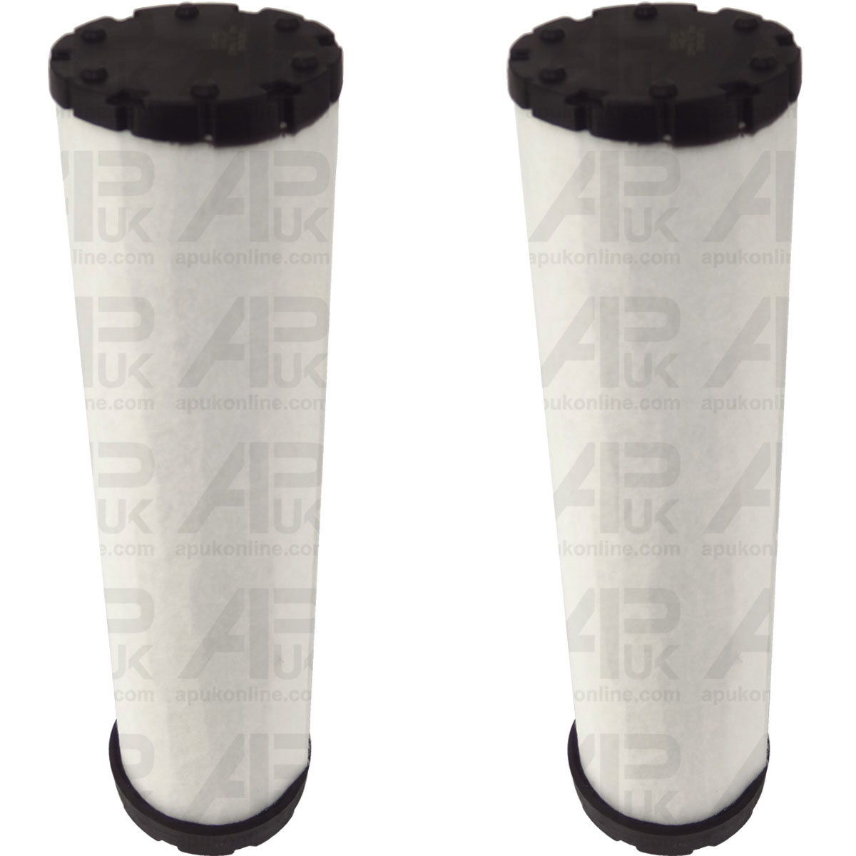 2x Fleetguard Inner Air Filter Dry AF25491 for Case IH Puma 145 155 160 Tractor