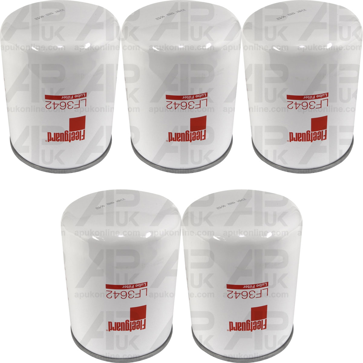 5x Fleetguard Oil Lubricant Filter LF3642 Spin On for Same Delfino 32 35 Tractor