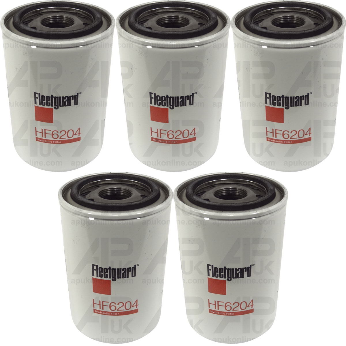 5x Fleetguard Hydraulic Oil Filter HF6204 Spin On for Caterpillar 527 Skidder
