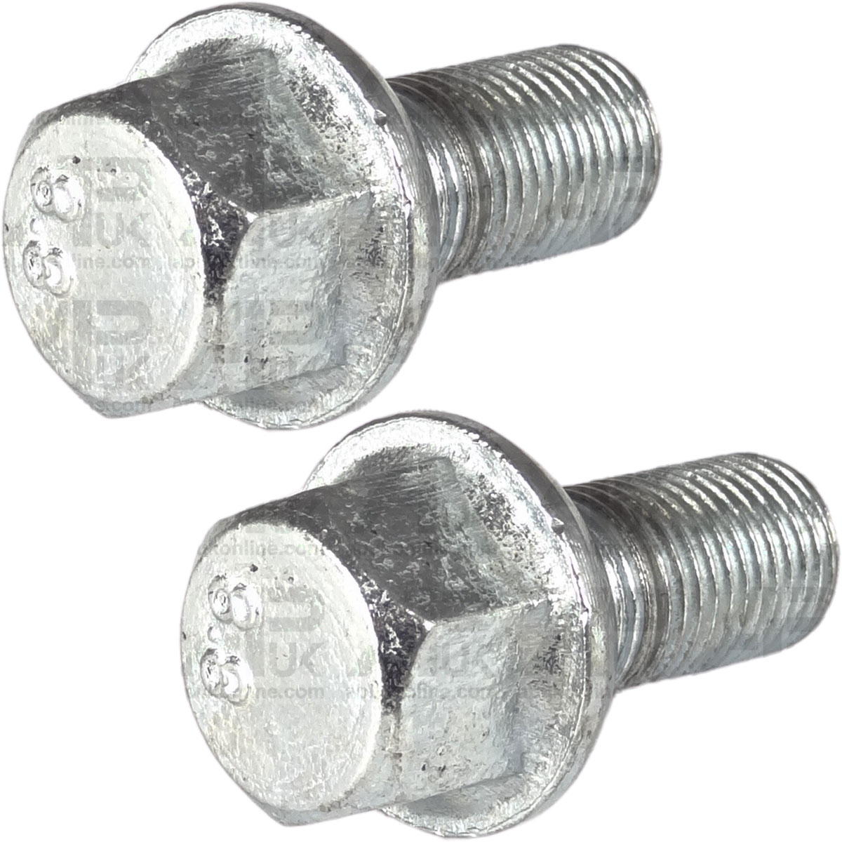 2 Wheel Bolt Cone Stud Hub M14 x 1.5 x 47mm for Case IH 654 745S 833 840 Tractor