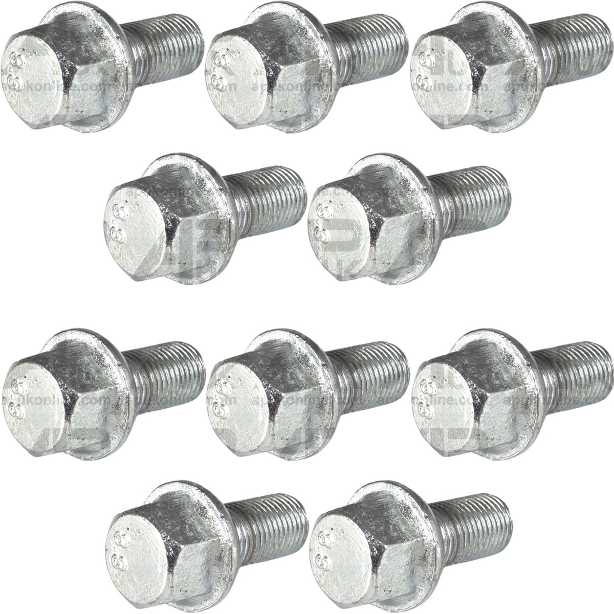 10x Wheel Bolt Cone Stud M14 x 1.5 x 47mm for Case IH 956XL 1056XL 1055 Tractor