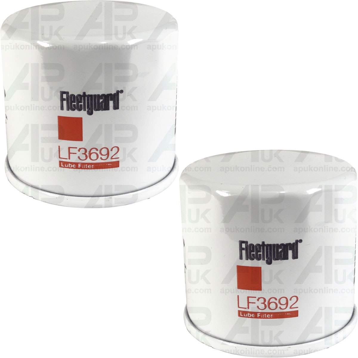 2x Fleetguard Oil Filter LF3692 Lube Spin On for John Deere 2500 2653 Tractor