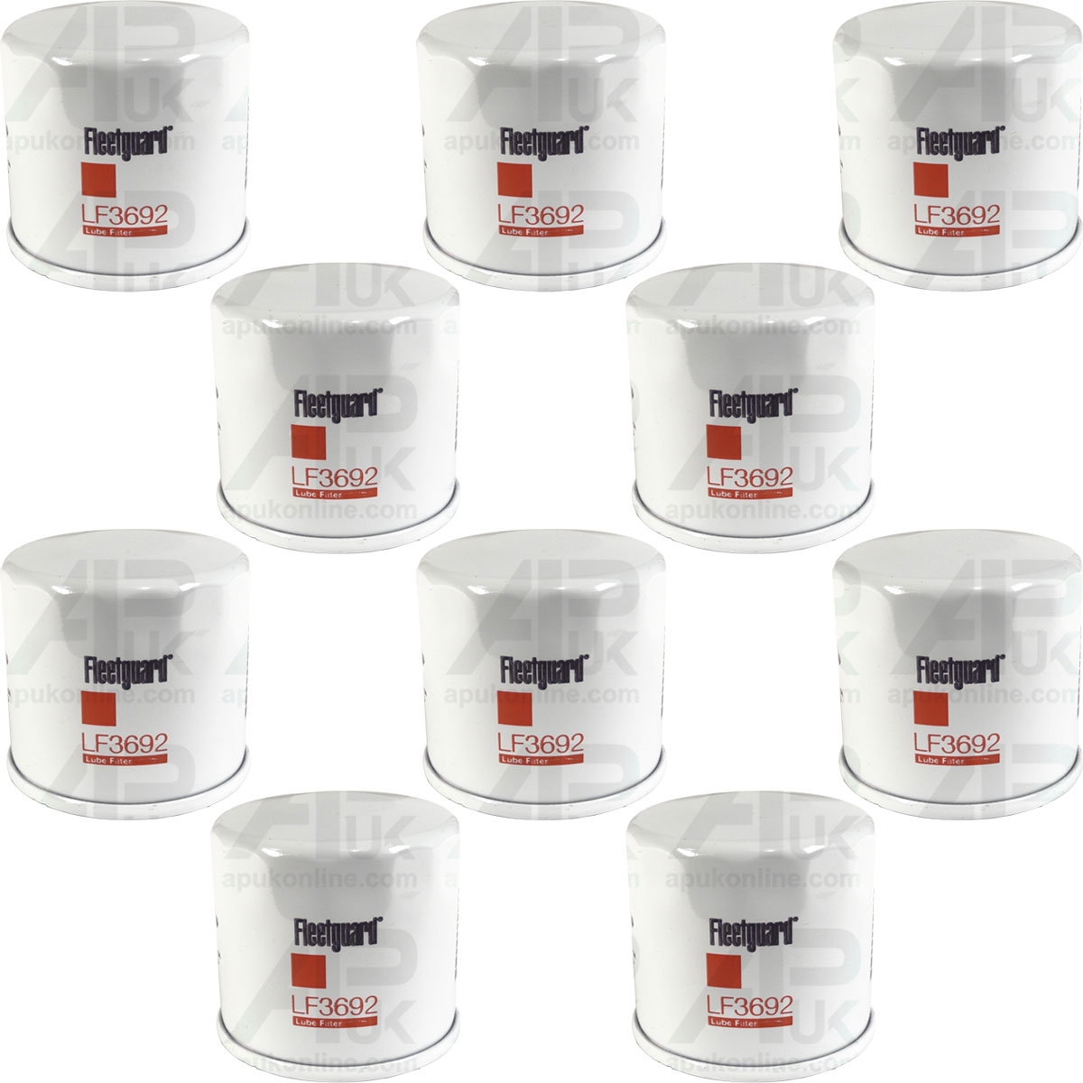 10x Fleetguard Oil Filter LF3692 Spin On for John Deere 4010 4100 430 Tractor