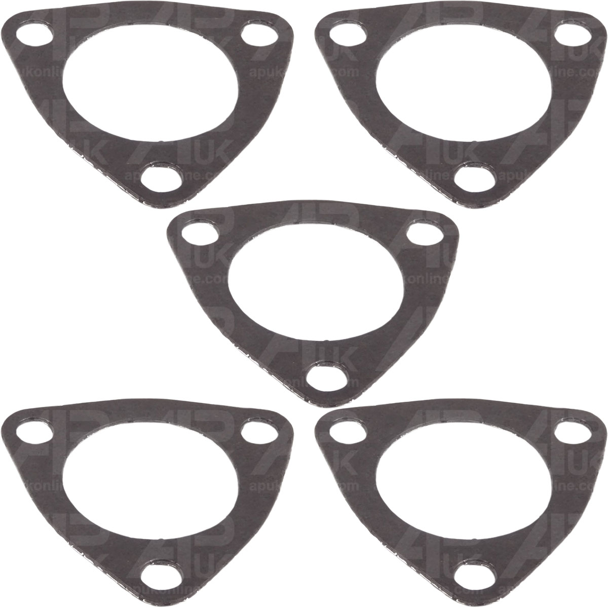 5x Exhaust Manifold Gasket 3 Cylinder for Fordson Dexta Super Dexta Tractor