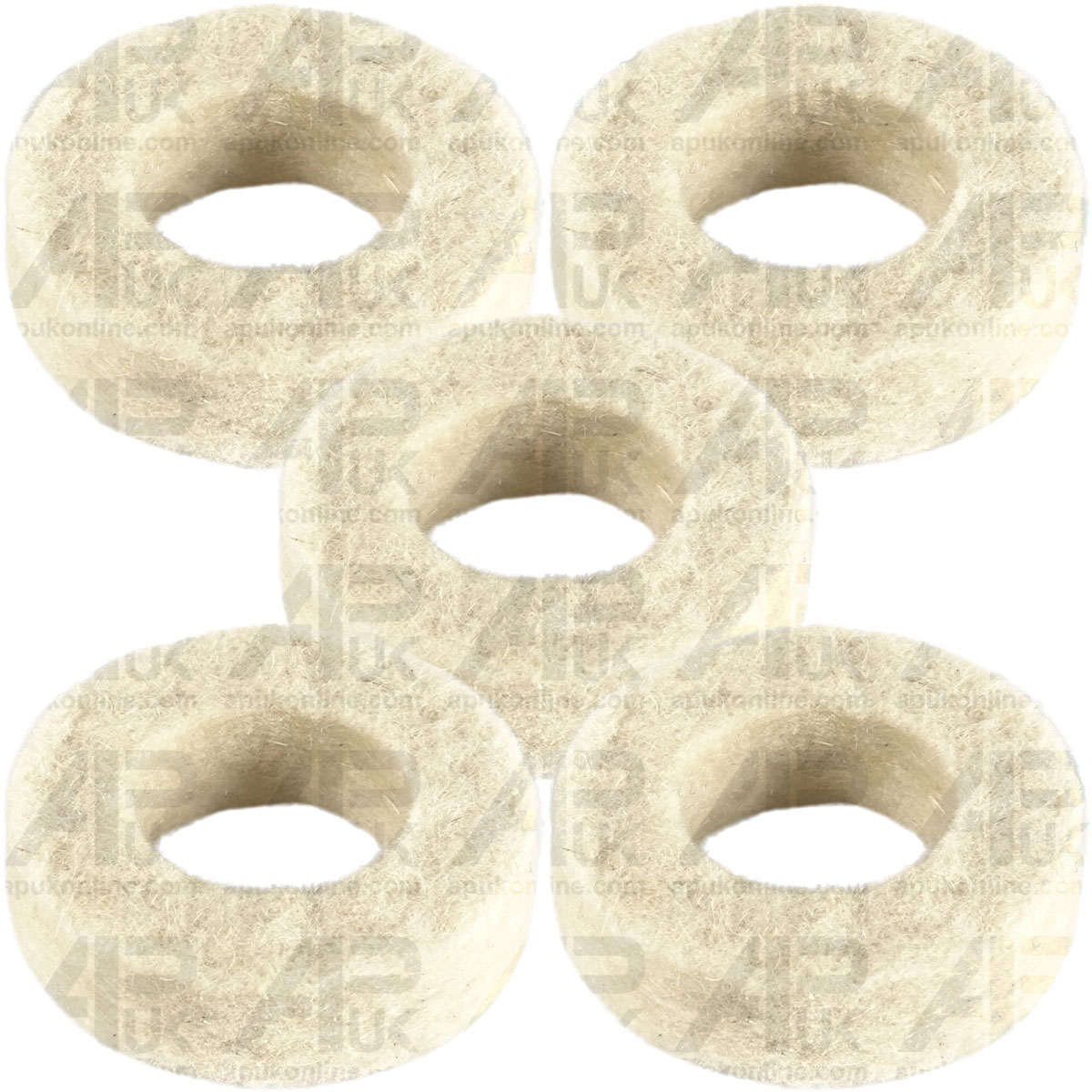 5x Felt Dust Seal Steering Box Shaft for Massey Ferguson 152 158 235 20 Tractor