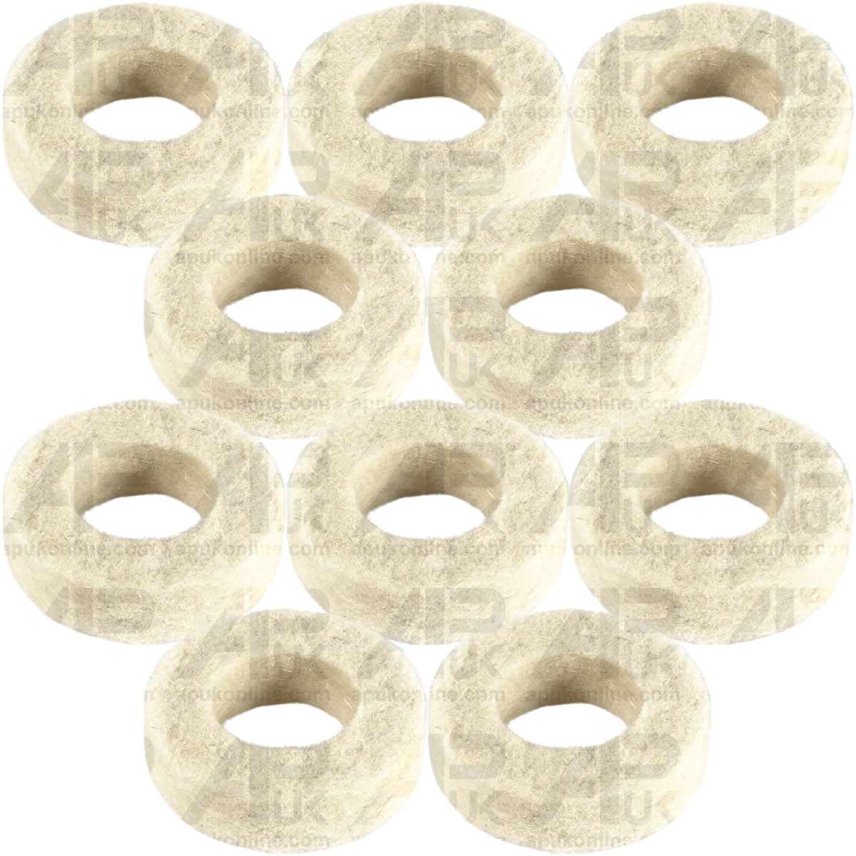 10x Felt Dust Seal Steering Box Shaft for Massey Ferguson 158 235 20 30 Tractor