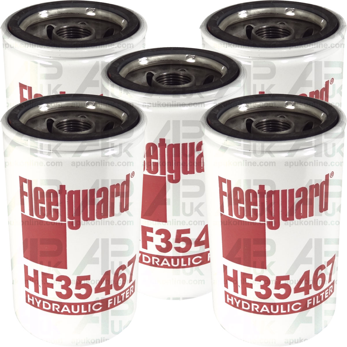5x Fleetguard Hydraulic Filter HF35467 for Caterpillar 416 426 428 436 Backhoe