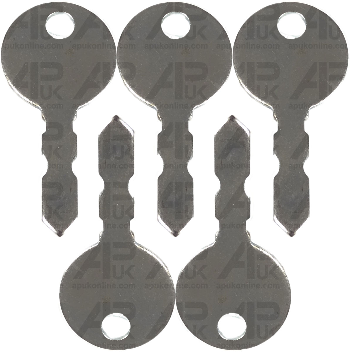 5x Ignition Switch Key Starter for Fordson Super Dexta Power Major Tractor