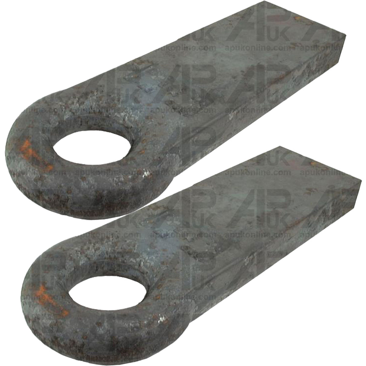 2x Trailer Hitch Weld On Towing Eye Heavy Duty for Massey Ferguson Ford Tractor