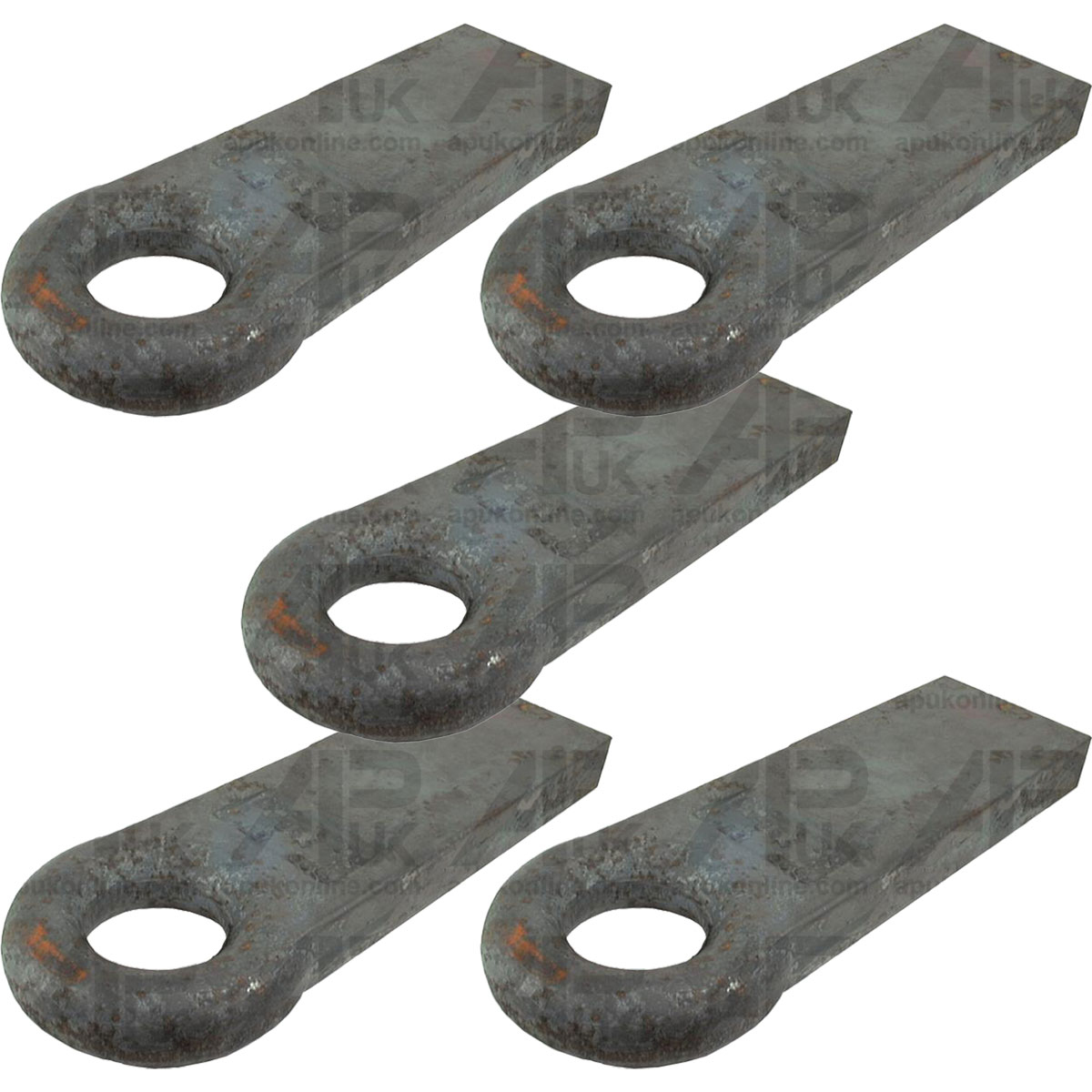 5x Trailer Hitch Weld On Towing Eye Heavy Duty for Massey Ferguson Ford Tractor