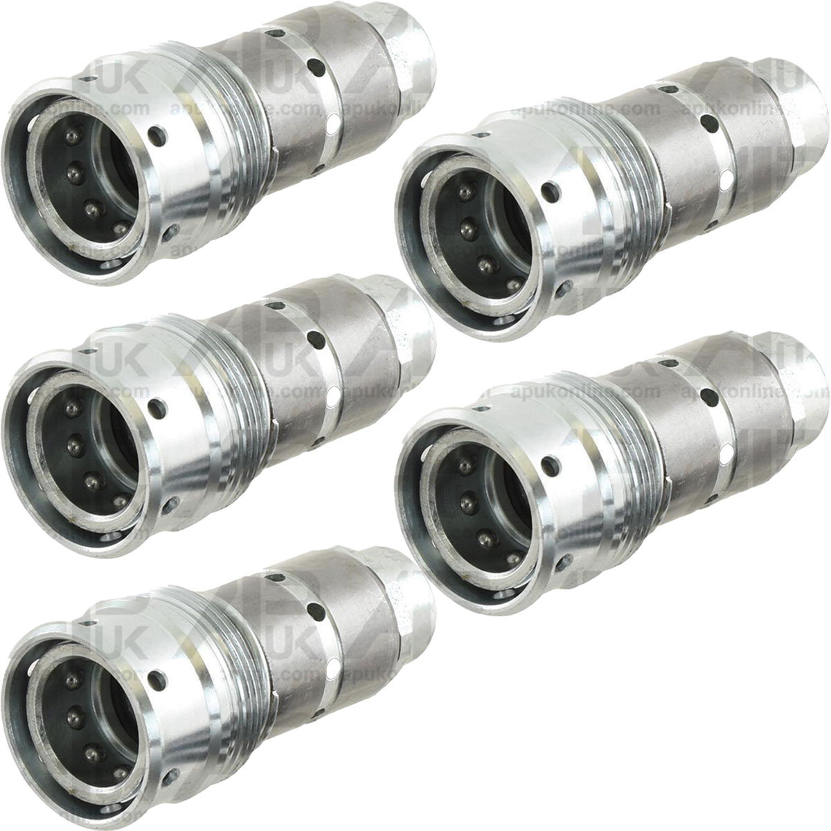 5x Hydraulic Quick Release Coupler Female 1/2&quot; for Ford 4110 4610 4630 Tractor
