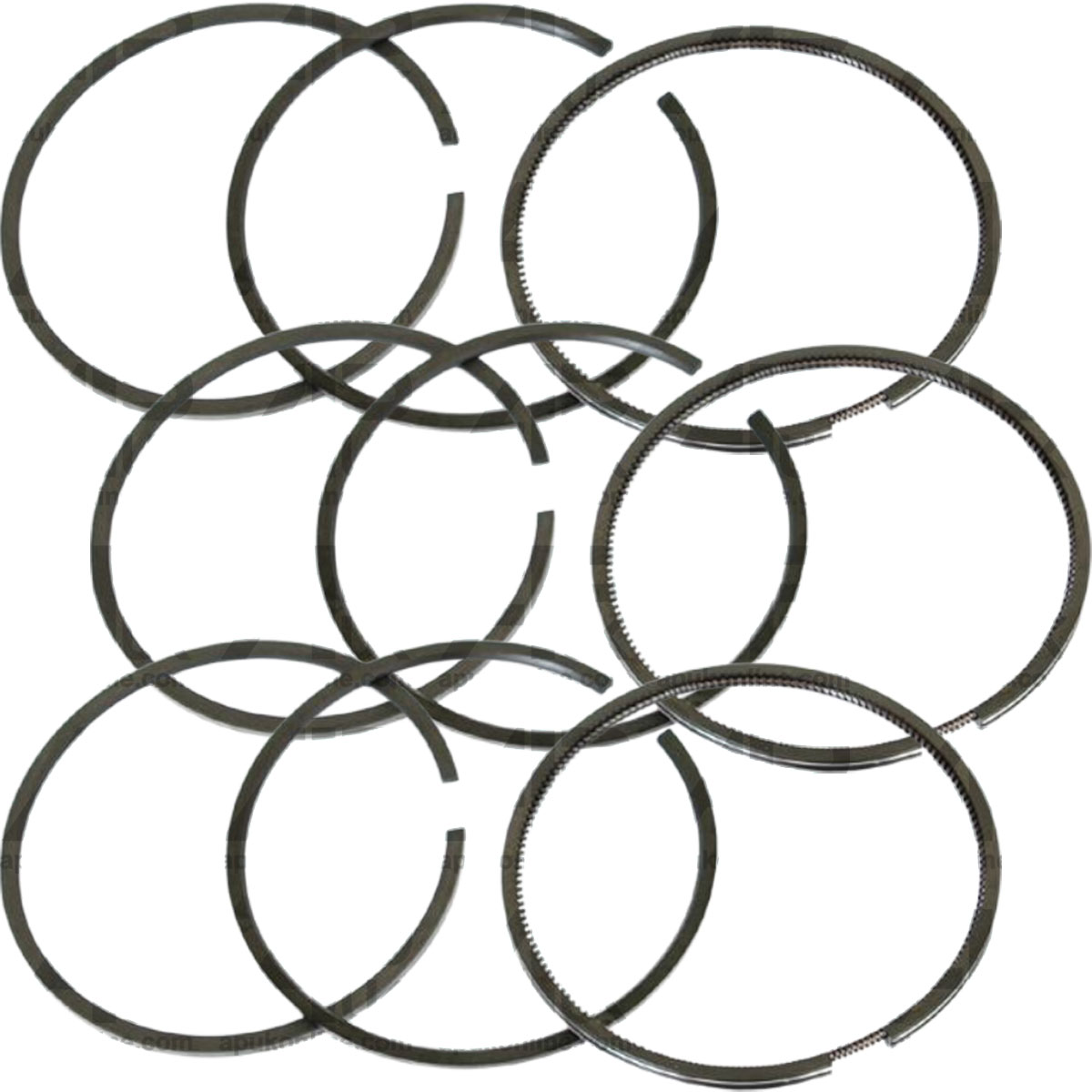 3x 3 Piston Ring Set for John Deere 1020 1030 1120 1130 3030 3120 3130 Tractor