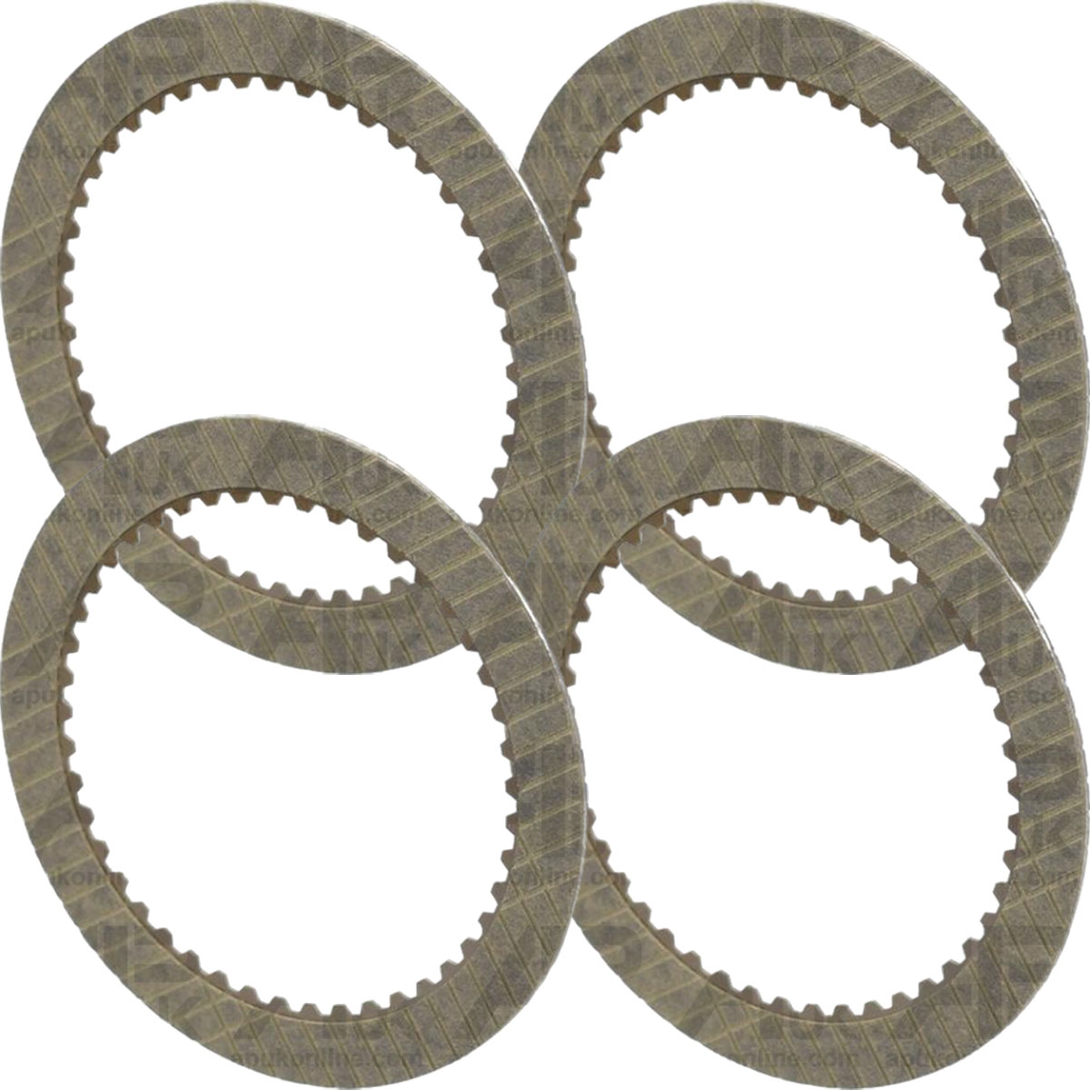 4x PTO Clutch Plate 45 Spline for Case International IH 485 495 685 XL Tractor