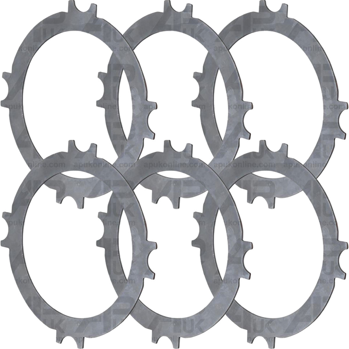 6x PTO Intermediate Clutch Plate for Case International IH 238 885 995XL Tractor