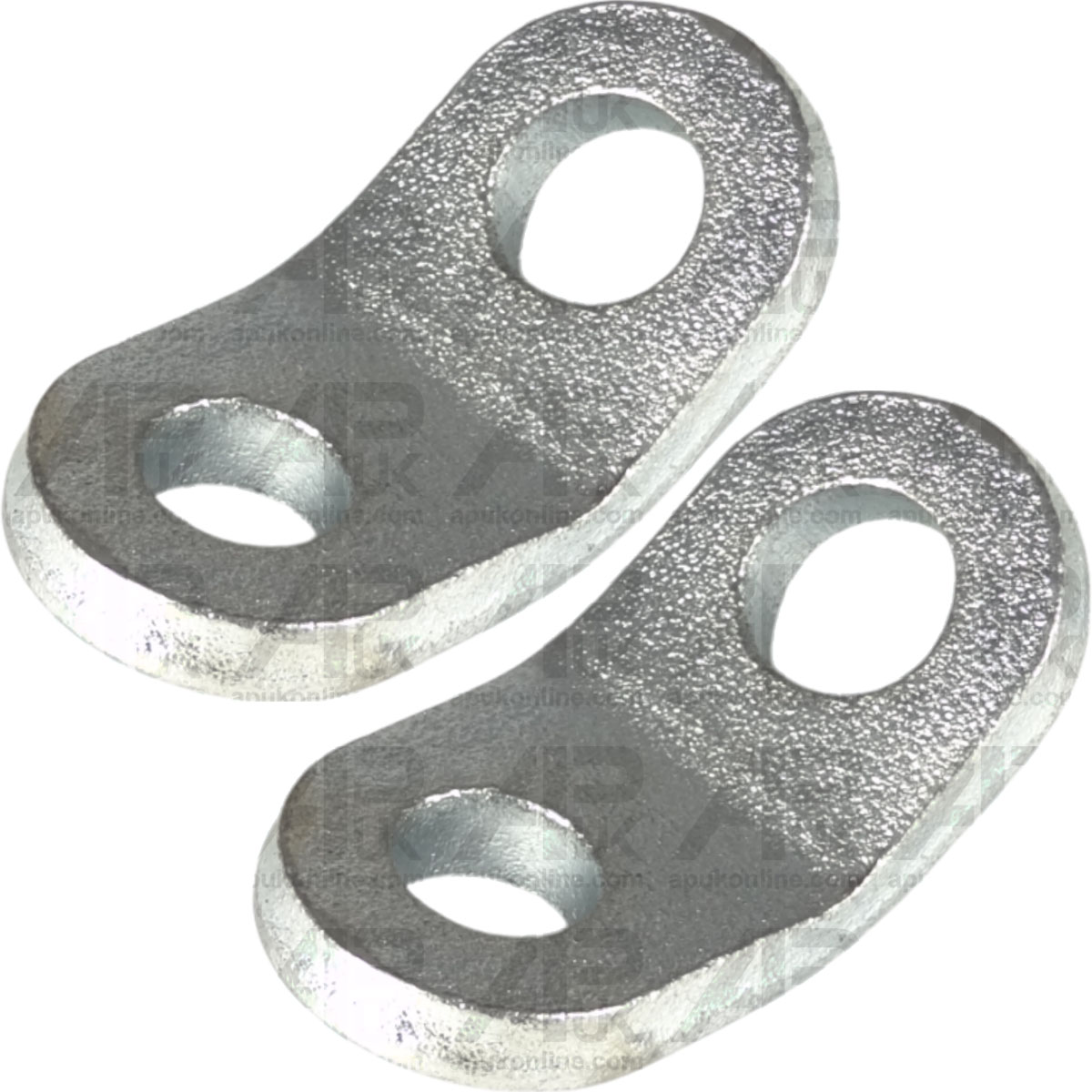 2x Stabiliser Arm End Eye Bolt Plate for Deutz-Fahr Landini Fendt Tractor