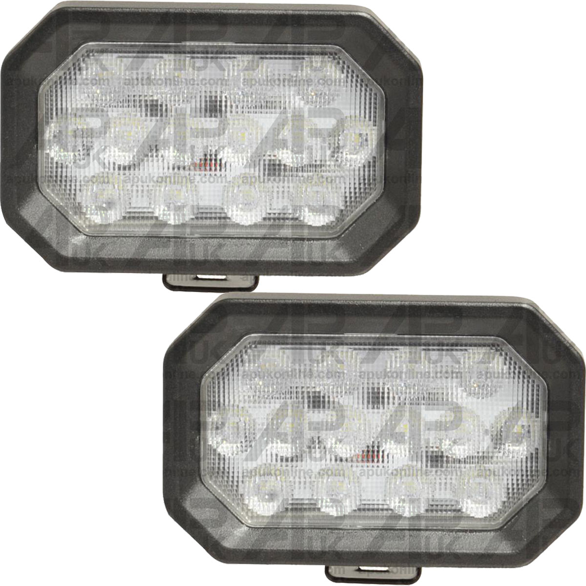 2x LED Flood Beam Work Light Lamp 42W for Massey Ferguson Ford Case IH Tractor