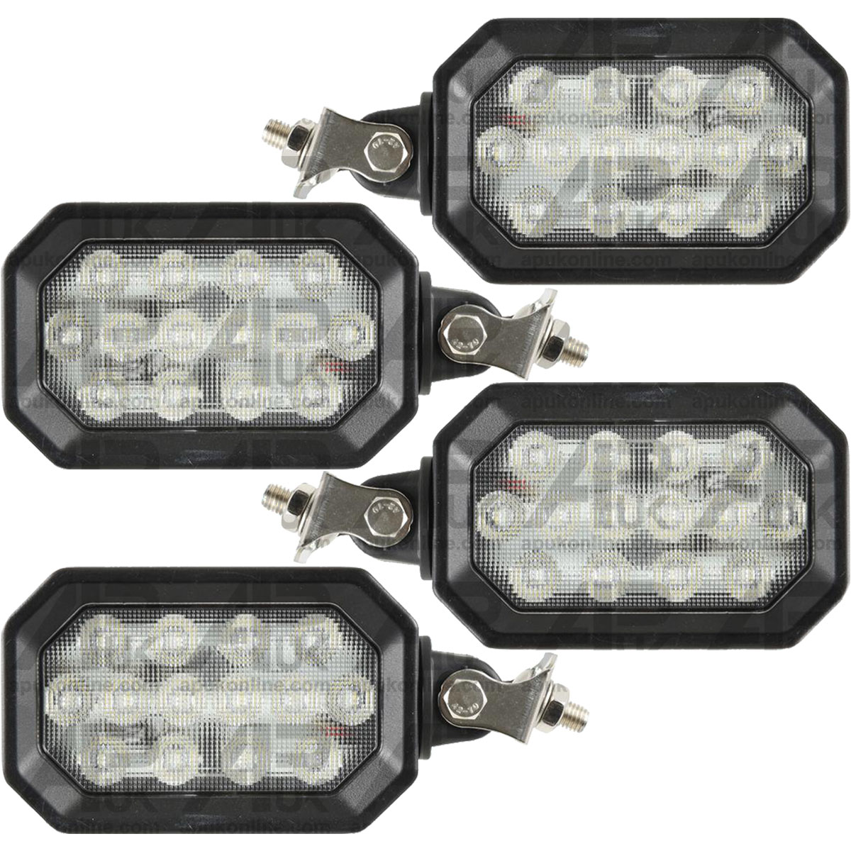 4x LED Floodbeam Worklight Lamp for Case IH Puma 210 215 220 225 230 240 Tractor