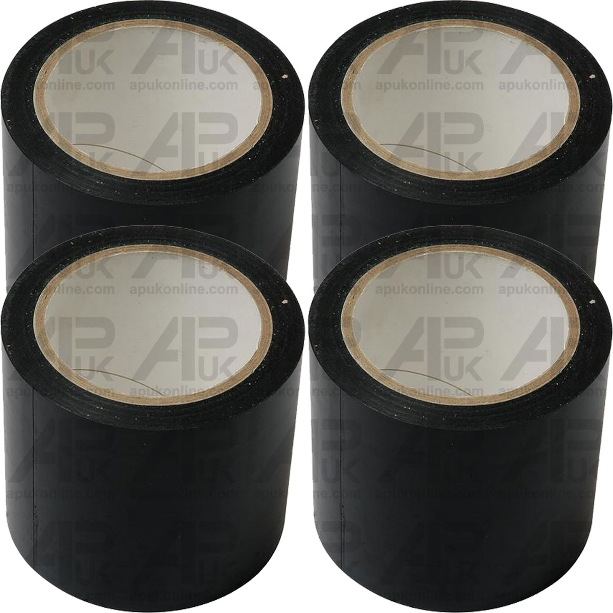 4x Silage Repair Tape Patch Leak Hole Fix Mask Bale Wrap Sheet for Farm Workshop