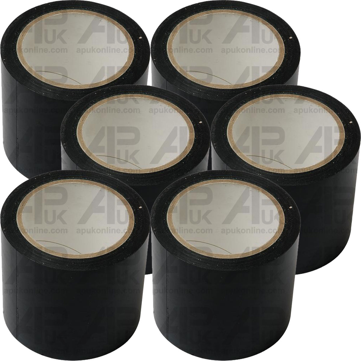 6x Silage Repair Tape Patch Leak Hole Fix Mask Bale Wrap Sheet for Farm Workshop