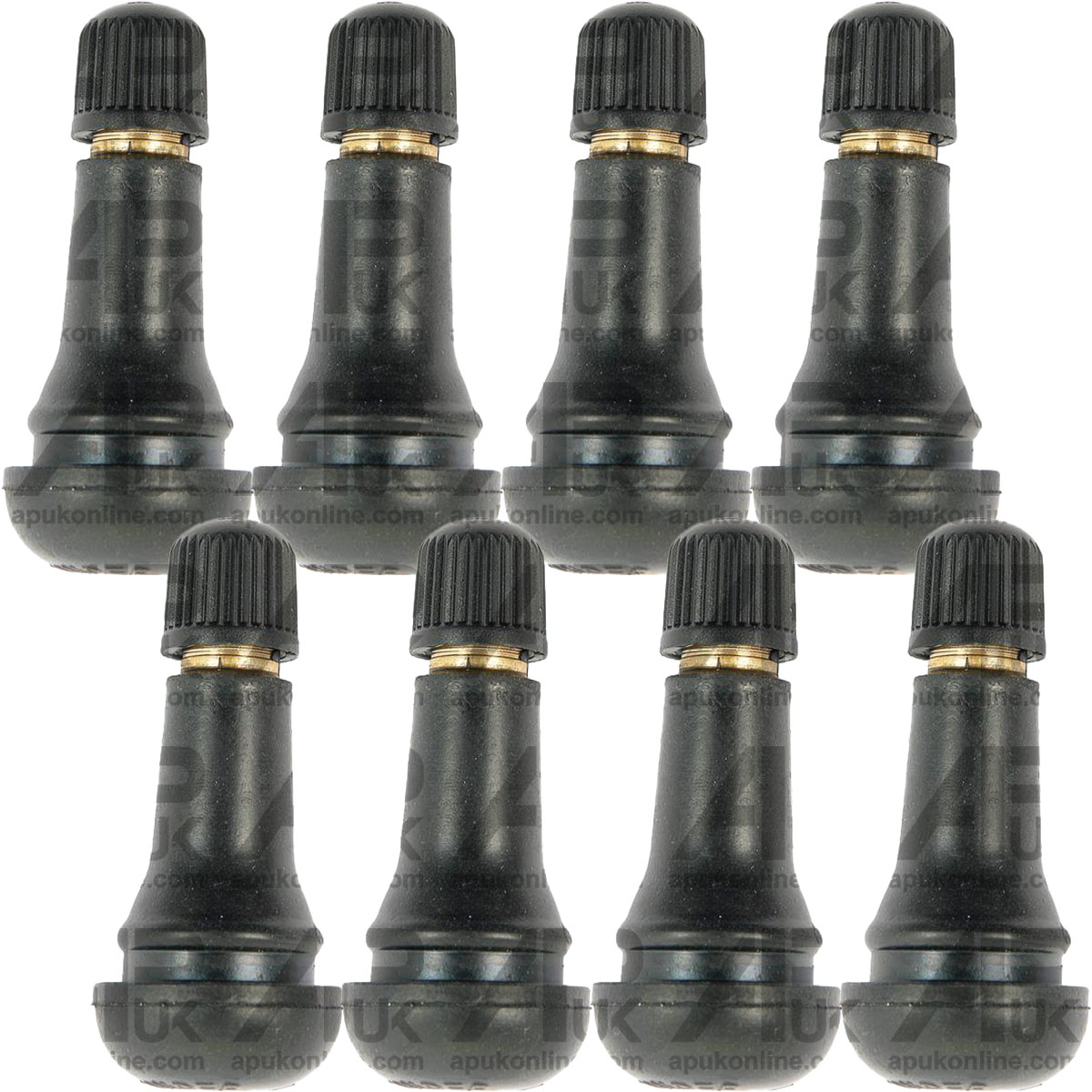 8x Tubeless Tyre Schrader Valve TR413 35mm for John Deere Kubota Fiat Tractor